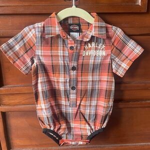 Harley Davidson Onesie